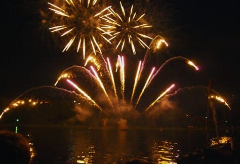 Feuerwerk im Olympiapark, Foto: Oliver Wick